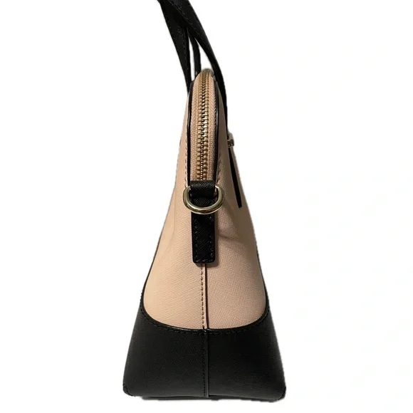 Only Used Once! Kate Spade Cedar Street Maise Pink/Black Color Block Purse - Picture 4 of 9